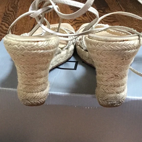 Aldo Rafia Ankle Tie Rhinestone Sandals - Picture 3 of 10